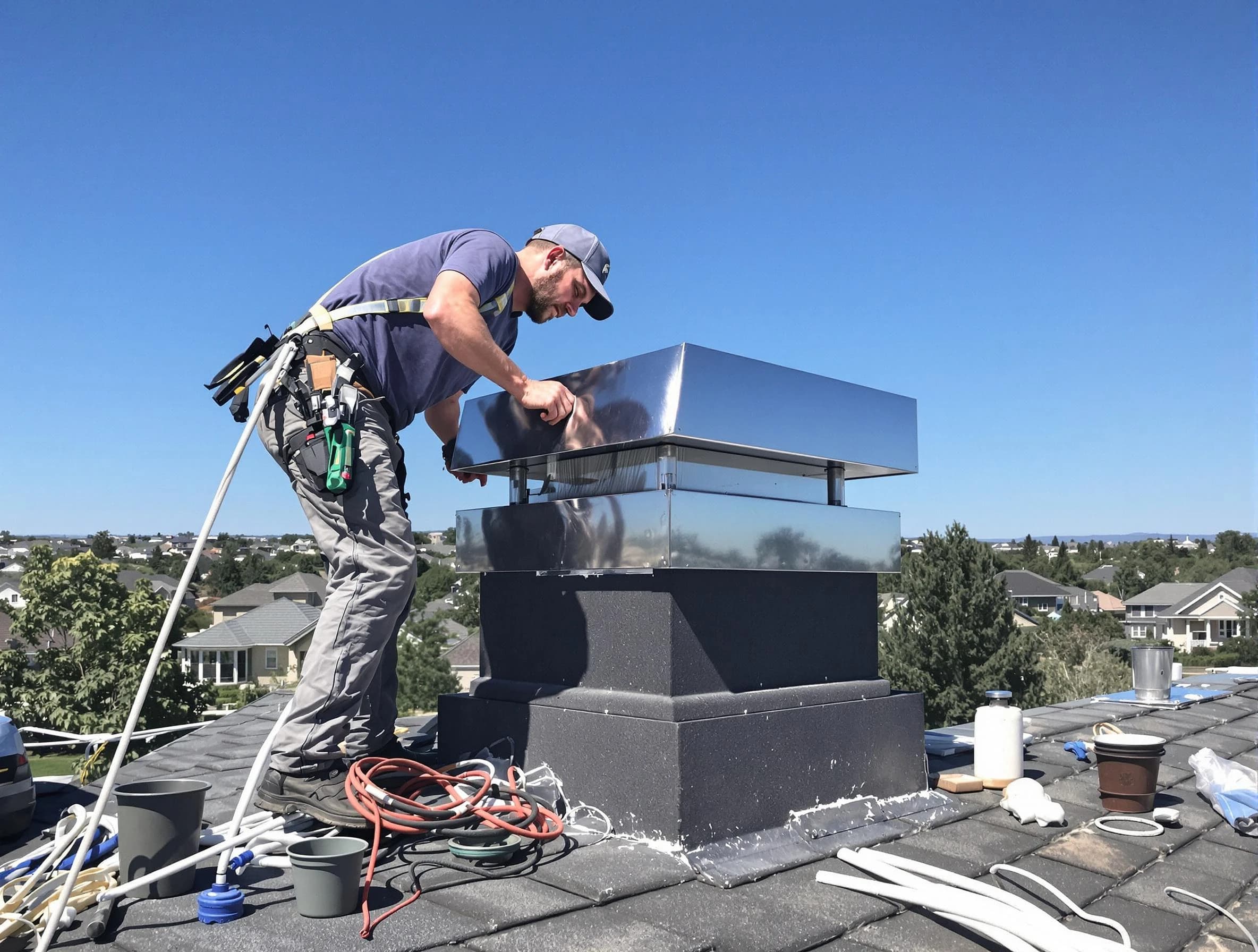 Chimney Cap Services service in Fair Oaks, GA