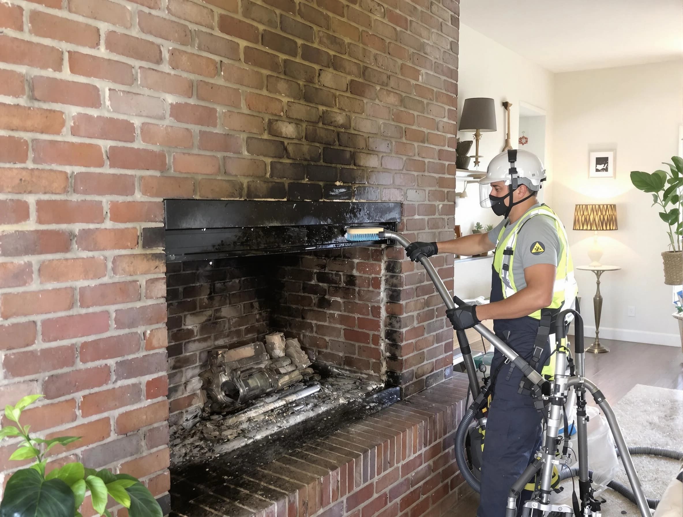 Fair Oaks Chimney Sweep providing fireplace cleaning services in Fair Oaks, GA