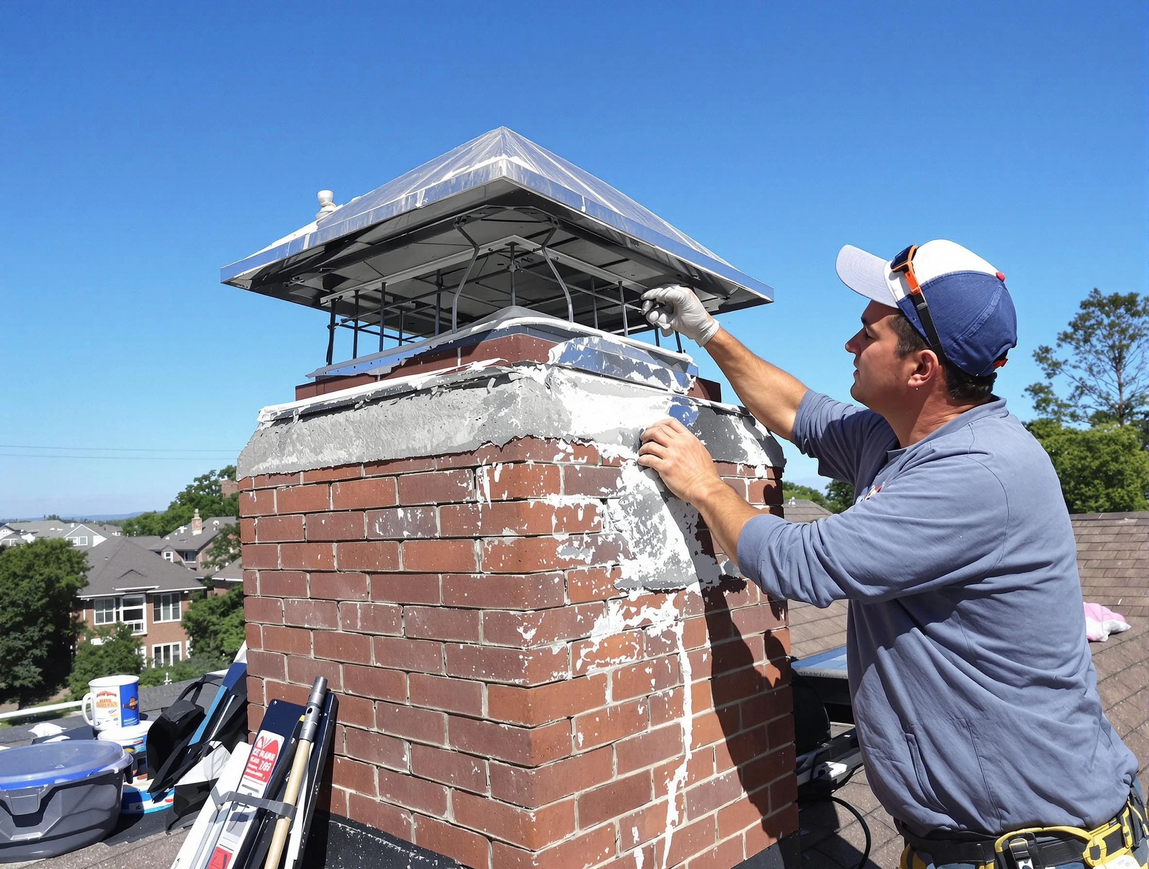 Chimney Crown Services in Fair Oaks