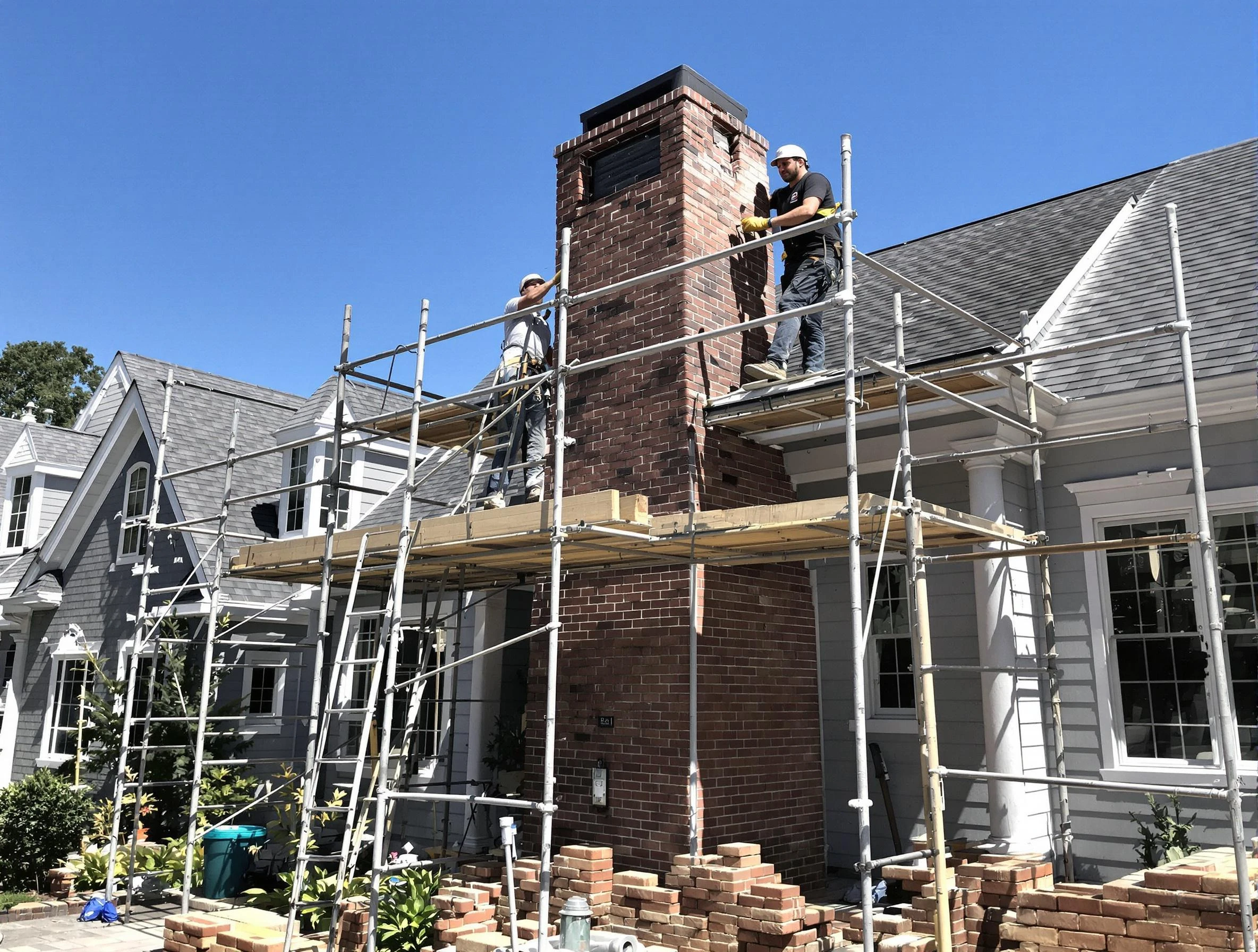 Chimney Rebuilding in Fair Oaks
